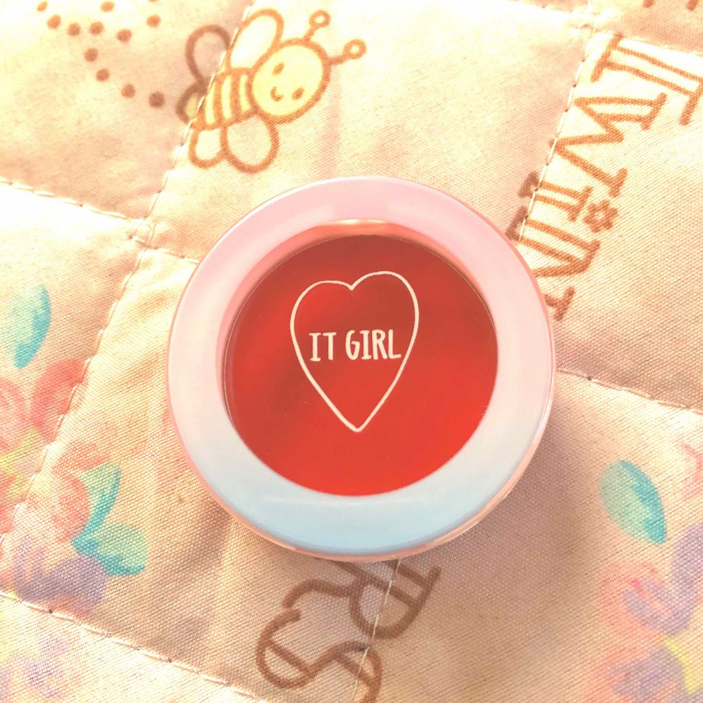 ダイソー×IT GIRL クリームチーク&リップ/DAISO/ジェル・クリームチークを使ったクチコミ(1枚目)