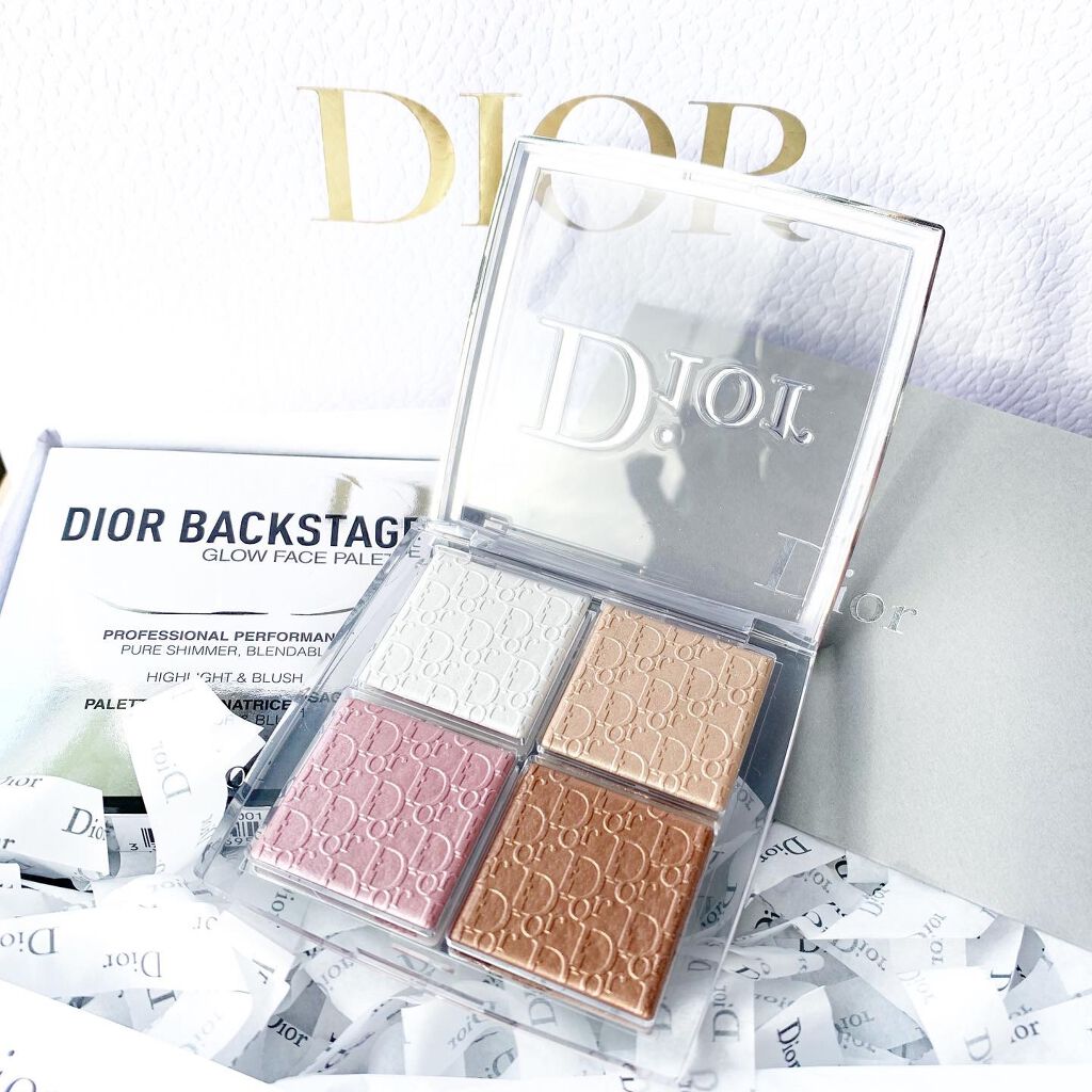 ディオール バックステージ フェイス グロウ パレット/Dior/ハイライトを使ったクチコミ（1枚目）