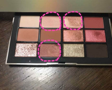 ナーズイスト ウォンテッド アイシャドーパレット/NARS/アイシャドウパレットを使ったクチコミ(2枚目)