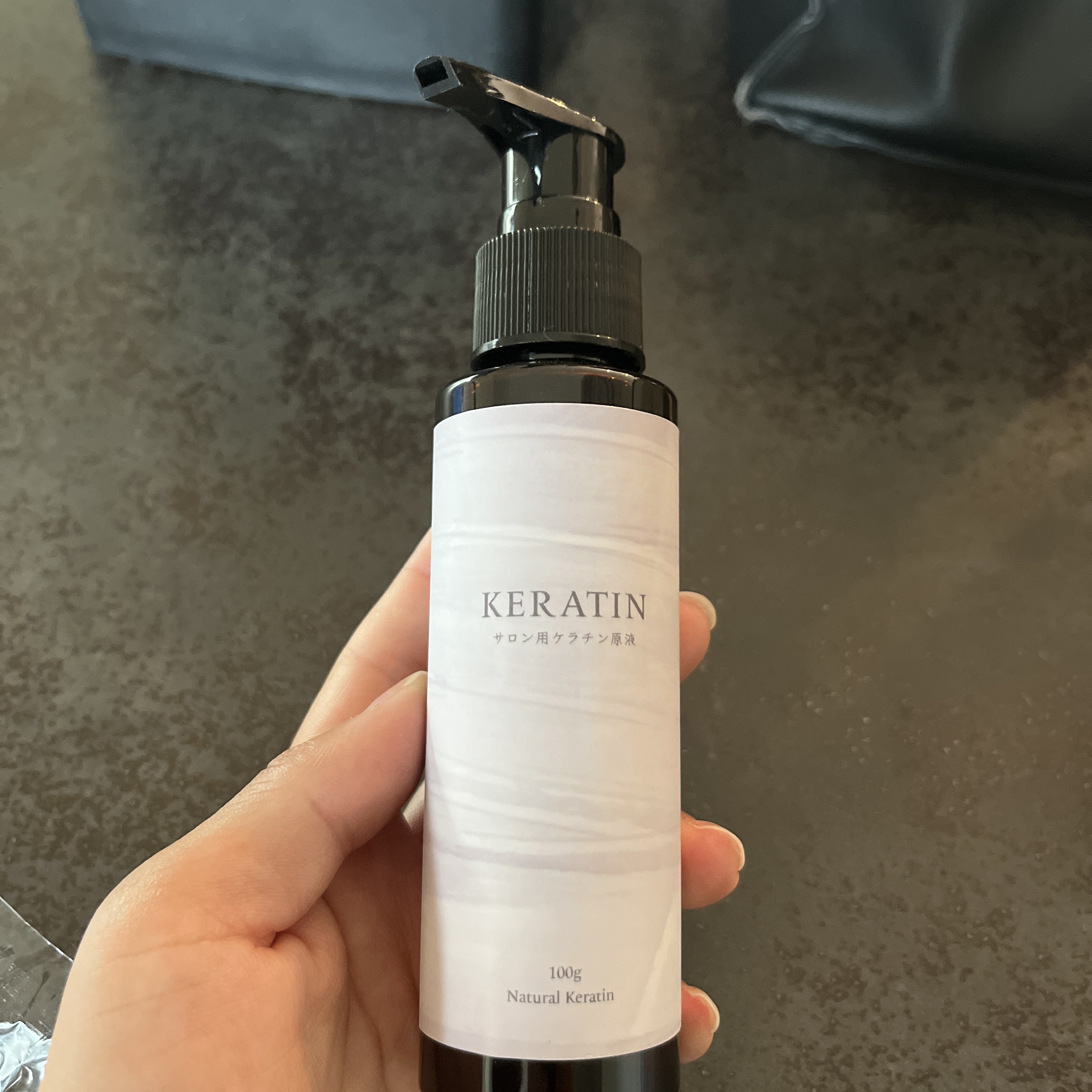 Natural Keratin ケラチン原液/Natural/アウトバストリートメントを使ったクチコミ（1枚目）