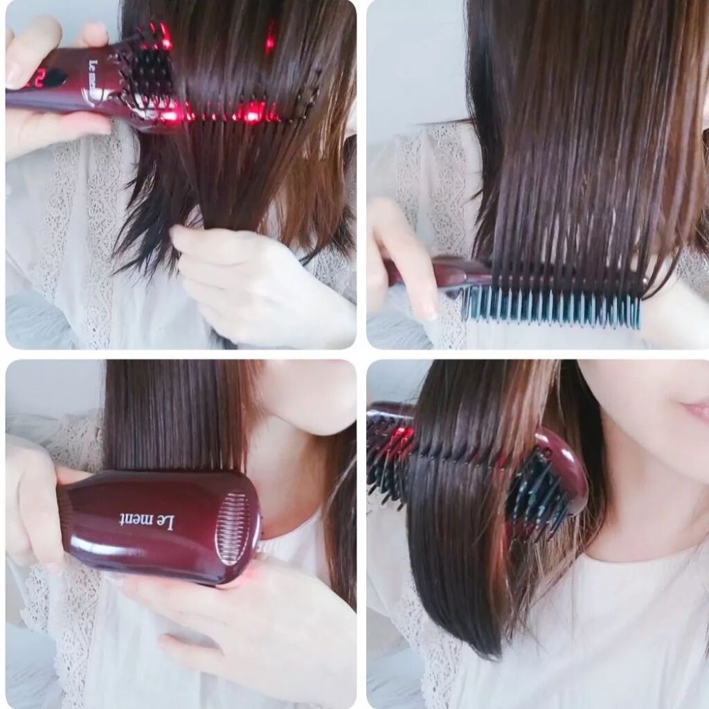 ストレートヒートブラシ/Le ment/ヒートブラシを使ったクチコミ(7枚目)