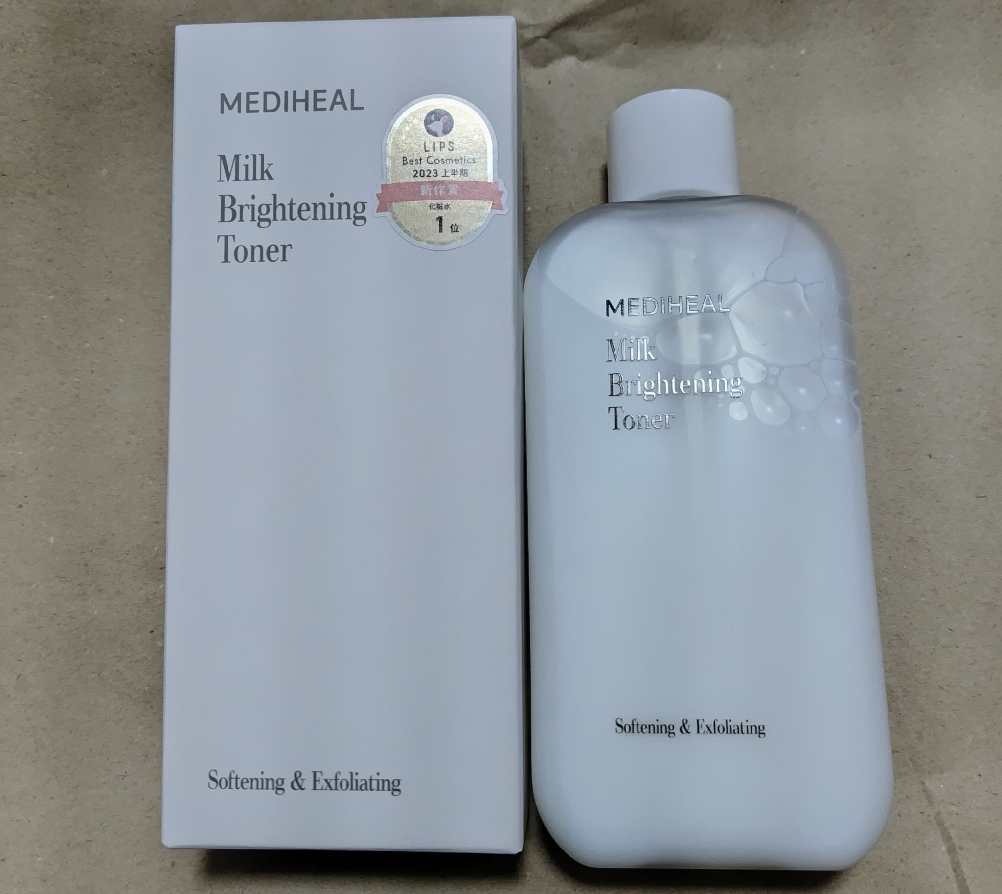 ミルクブライトニングトナー/MEDIHEAL/化粧水を使ったクチコミ（1枚目）