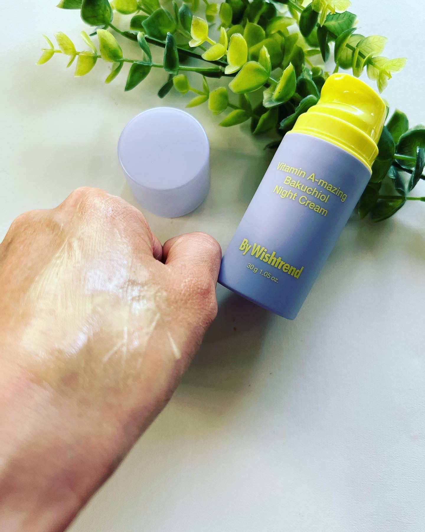 ビタミンA-mazingバクチオールナイトクリーム/By Wishtrend/フェイスクリームを使ったクチコミ（3枚目）