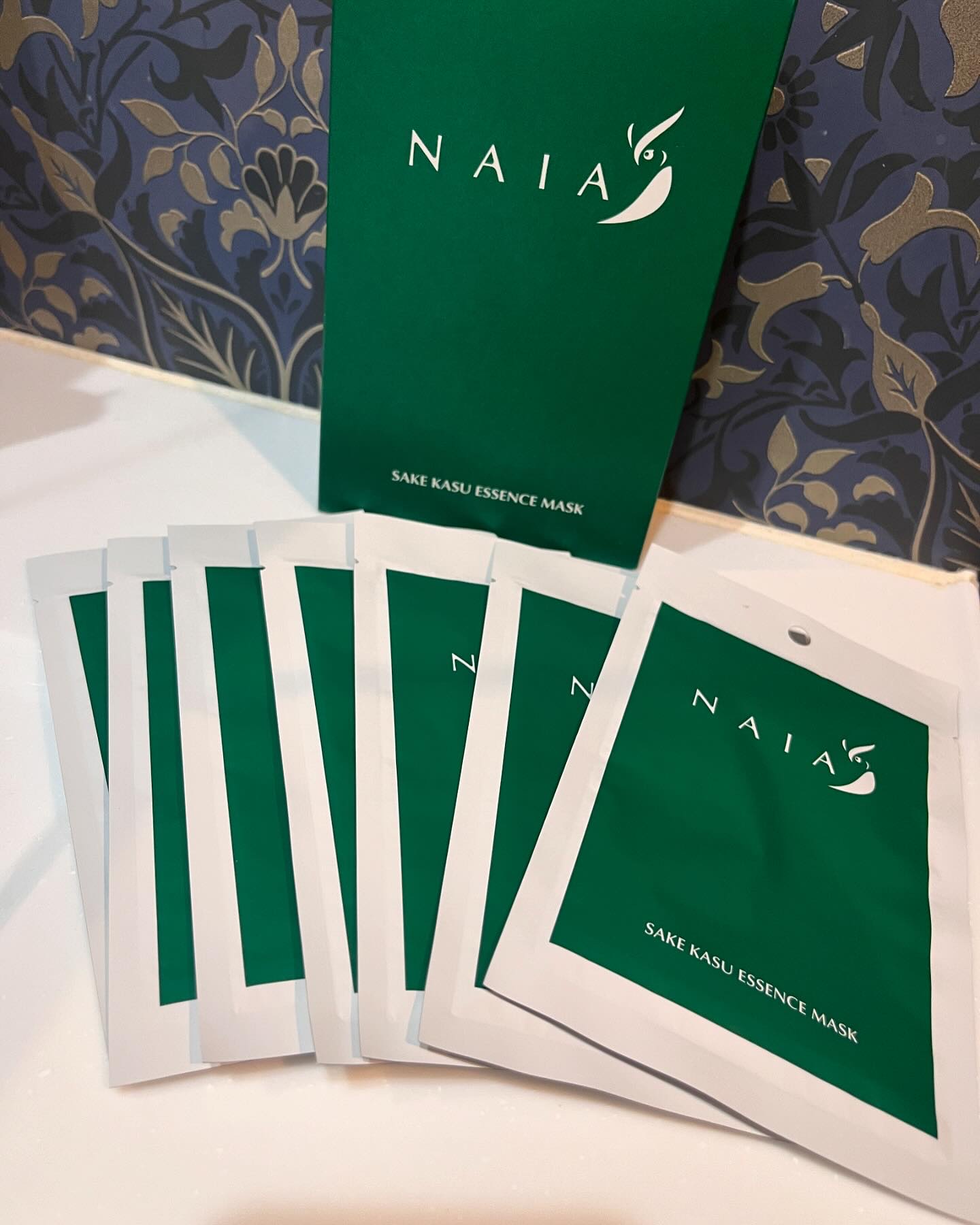 酒粕フェイスマスク 7枚入り（個包装）/NAIA/シートマスク・パックを使ったクチコミ（1枚目）