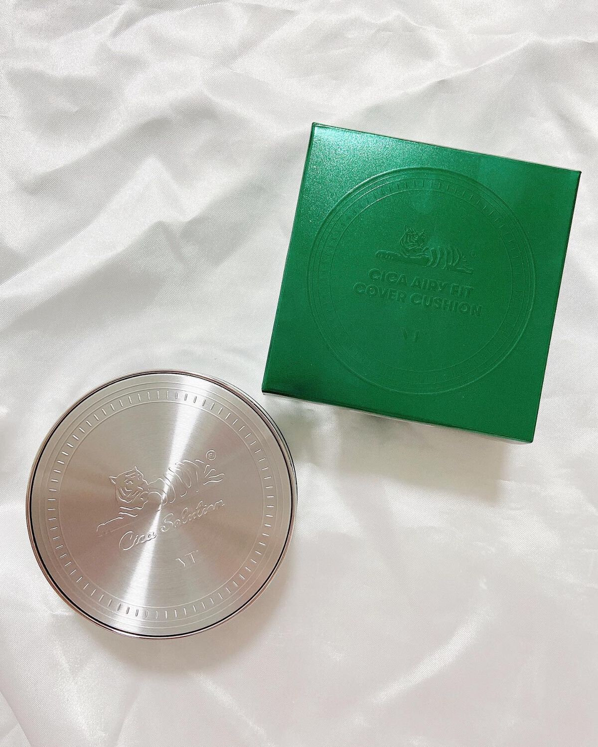 CICA エアリーフィットカバークッション/VT/クッションファンデーションを使ったクチコミ（3枚目）