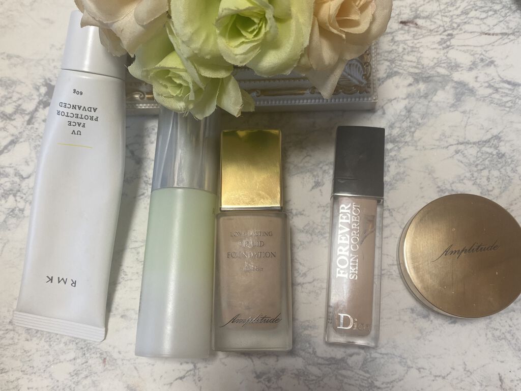 ロングラスティング リキッドファンデーション 30/Amplitude/リキッドファンデーションを使ったクチコミ（1枚目）