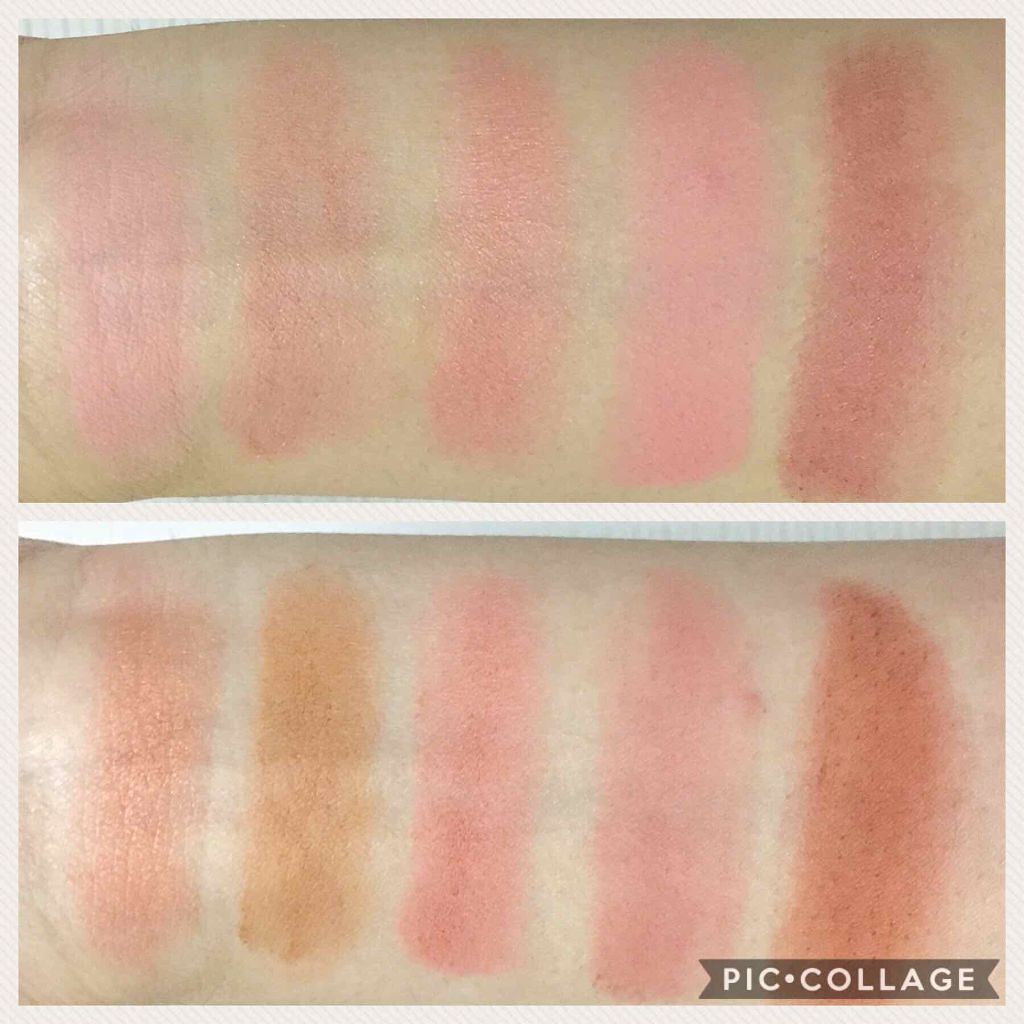 BH Cosmetics Professional Blush - 10 Color Blush Palette/bh cosmetics/パウダーチークを使ったクチコミ(3枚目)