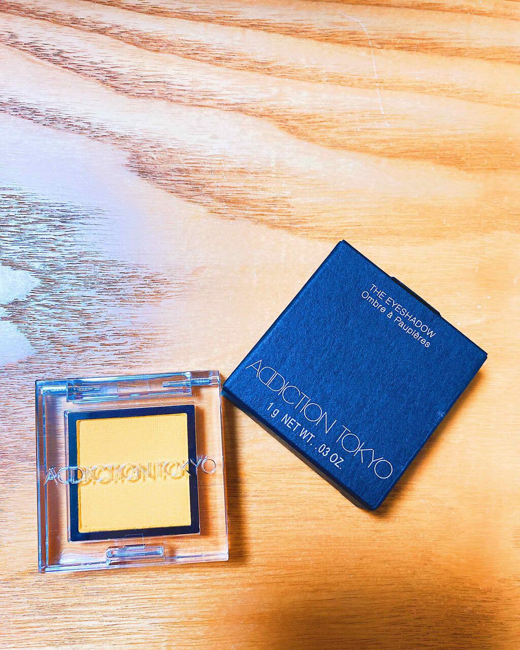 アディクション ザ アイシャドウ マット 022M Citrine/ADDICTION/単色アイシャドウを使ったクチコミ（2枚目）