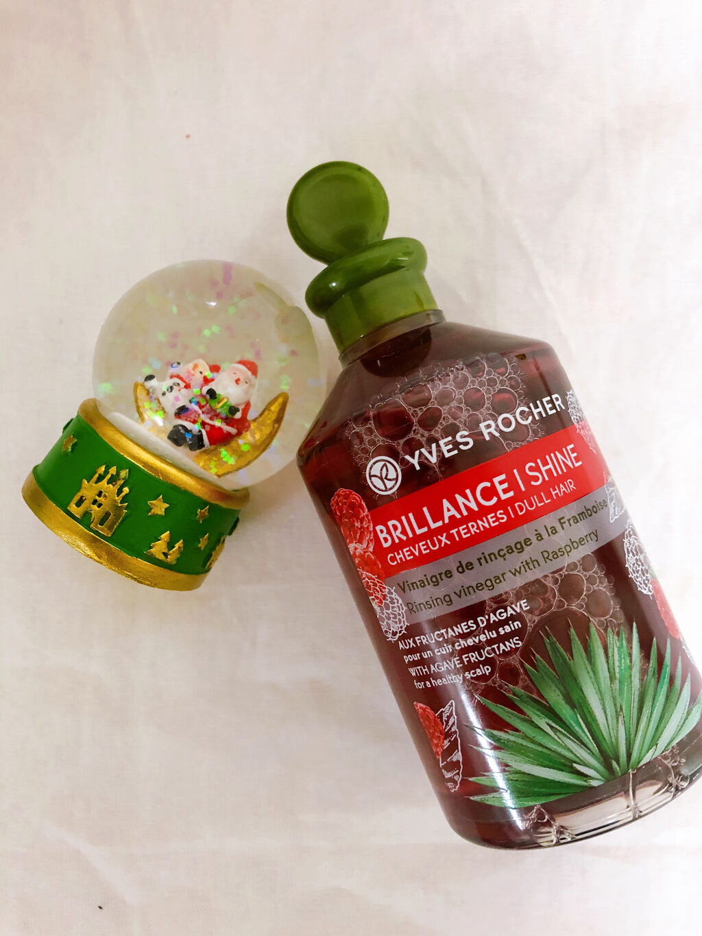 リンシングビネガー シルキーシャイン さらキララズベリー/イヴ・ロシェ/洗い流すヘアトリートメントを使ったクチコミ（2枚目）