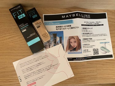 フィットミー リキッドファンデーション R/MAYBELLINE NEW YORK/リキッドファンデーションを使ったクチコミ（1枚目）