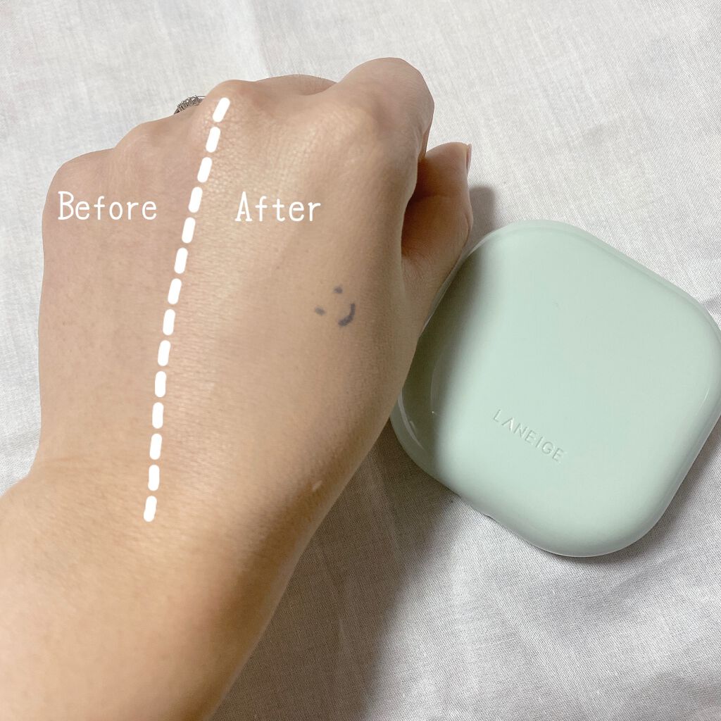 ネオクッション マット 23N/LANEIGE/クッションファンデーションを使ったクチコミ（2枚目）