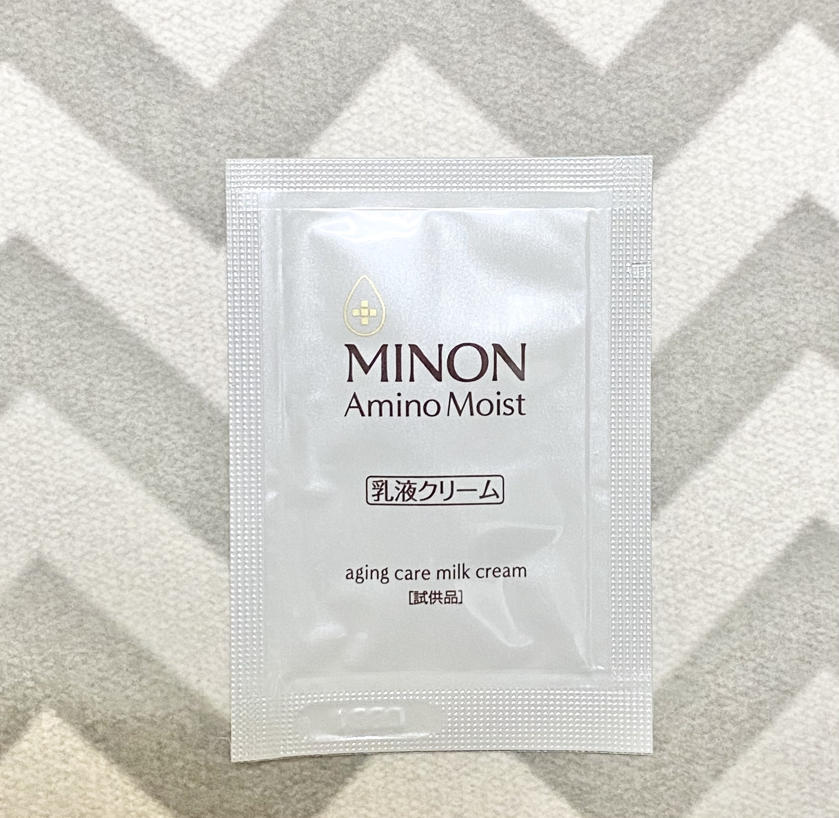 アミノモイスト エイジングケア ミルククリーム/ミノン/フェイスクリームを使ったクチコミ（1枚目）