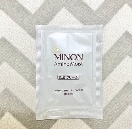 アミノモイスト エイジングケア ミルククリーム/ミノン/フェイスクリームを使ったクチコミ(1枚目)