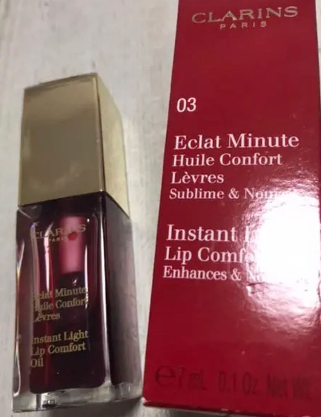 ウォーターリップ ステイン/CLARINS/リップグロスを使ったクチコミ（2枚目）