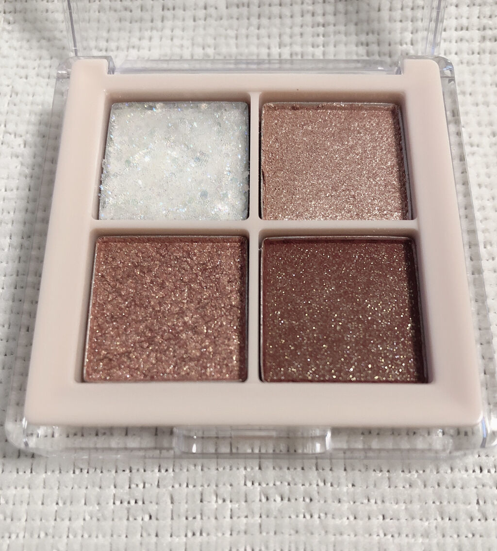 TWINKLE POP Pearl Flex Glitter Eye Palette/CLIO/アイシャドウパレットを使ったクチコミ（2枚目）
