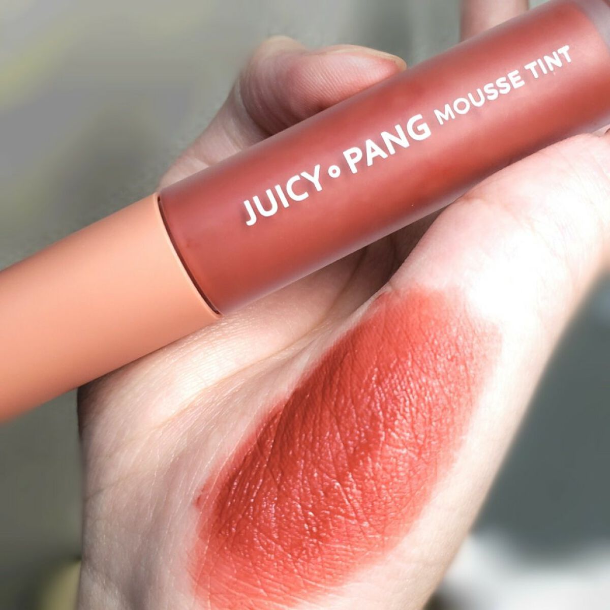 ジューシーパン ムースティント RD04　ストロベリー/A’pieu/リップティントを使ったクチコミ（2枚目）