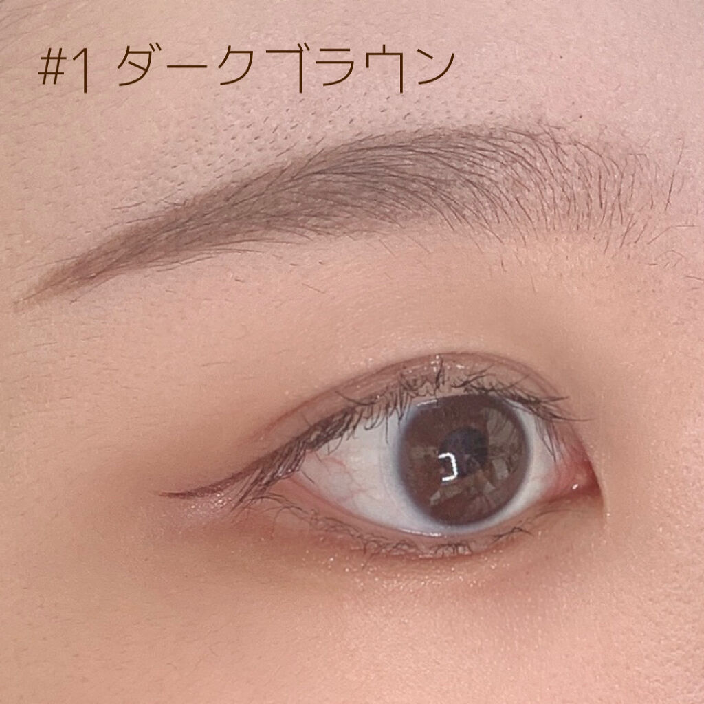 ドローイング アイブロウ ペンシル/ETUDE/アイブロウペンシルを使ったクチコミ（3枚目）