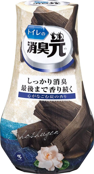 トイレの消臭元 心がなごむ炭の香り