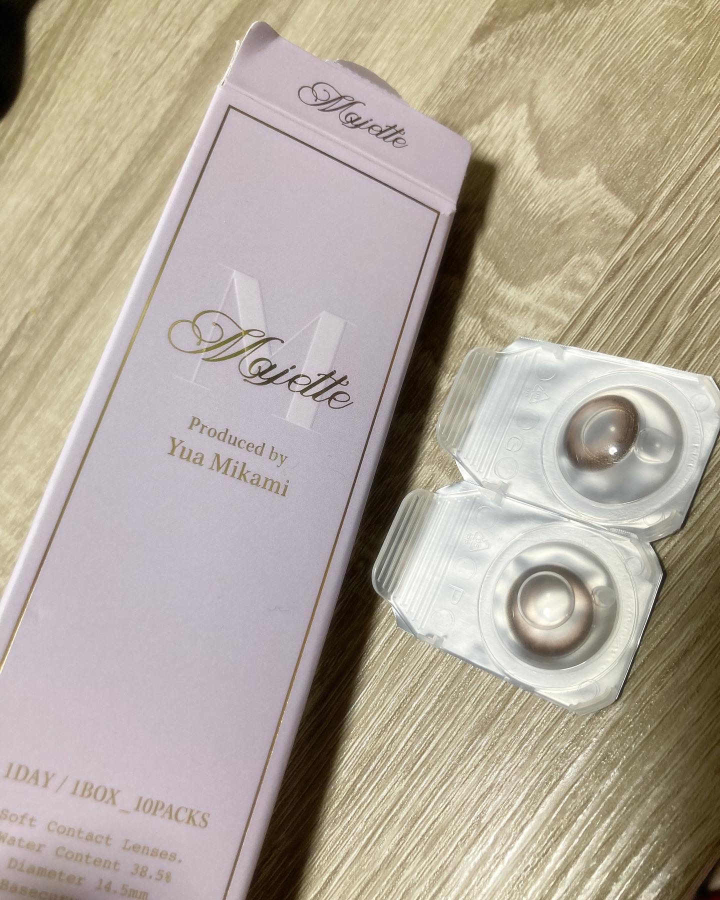 Angelcolor Bambi Series Vintage 1day ヴィンテージオリーブ/AngelColor/ワンデー（１DAY）カラコンを使ったクチコミ（1枚目）