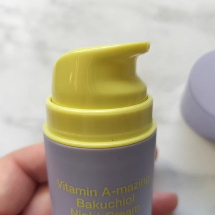 ビタミンA-mazingバクチオールナイトクリーム/By Wishtrend/フェイスクリームを使ったクチコミ(4枚目)