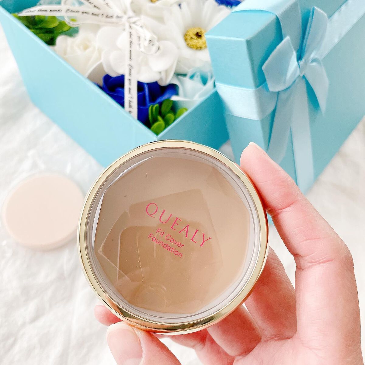 フィットカバー ファンデーション/クエリー/クリーム・エマルジョンファンデーションを使ったクチコミ(1枚目)