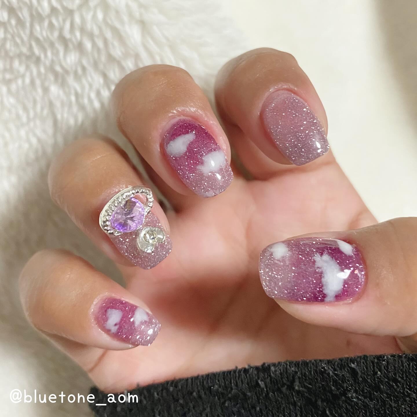 Flash gel/emena/ジェルネイルを使ったクチコミ（1枚目）