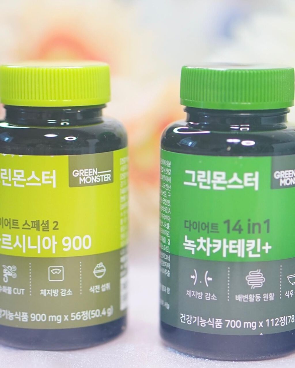 緑茶カテキン+/グリーンモンスター/ボディサプリメントを使ったクチコミ(9枚目)
