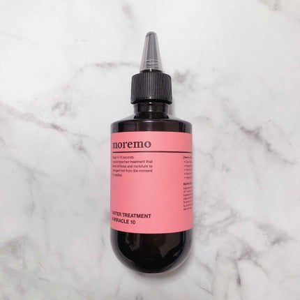 ウォータートリートメントミラクル10/moremo/洗い流すヘアトリートメントを使ったクチコミ(1枚目)
