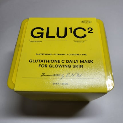 グルタチオンCグローデイリーマスク/ESTHER FORMULA/シートマスク・パックを使ったクチコミ(1枚目)
