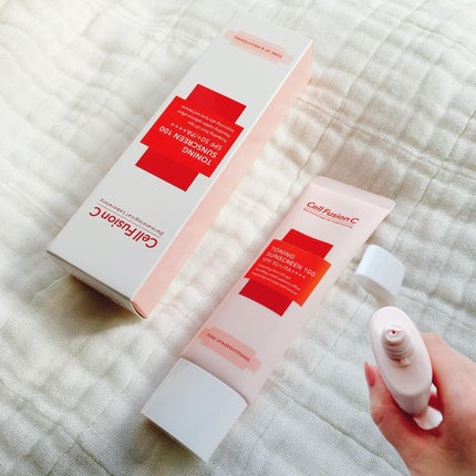 トーニングサンスクリーン100/Cell Fusion C(セルフュージョンシー)/日焼け止めクリームを使ったクチコミ(4枚目)