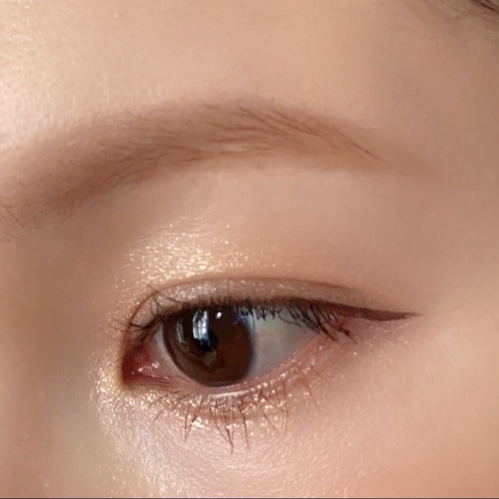 スカルプD ボーテ　ピュアフリーアイライナー ダークブラウン/アンファー(スカルプD)/リキッドアイライナーを使ったクチコミ（3枚目）