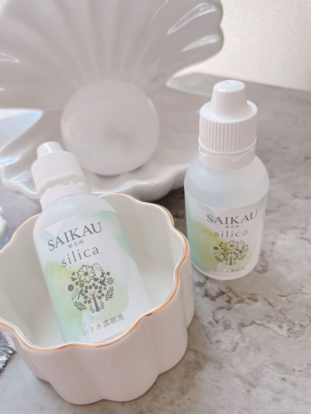 SAIKAU silica(催花雨シリカ)/こころ配り便/ドリンクを使ったクチコミ(4枚目)