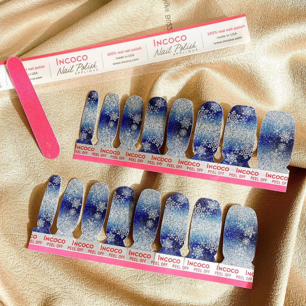 INCOCO インココ  マニキュアシート/インココ/ネイルシールを使ったクチコミ（2枚目）