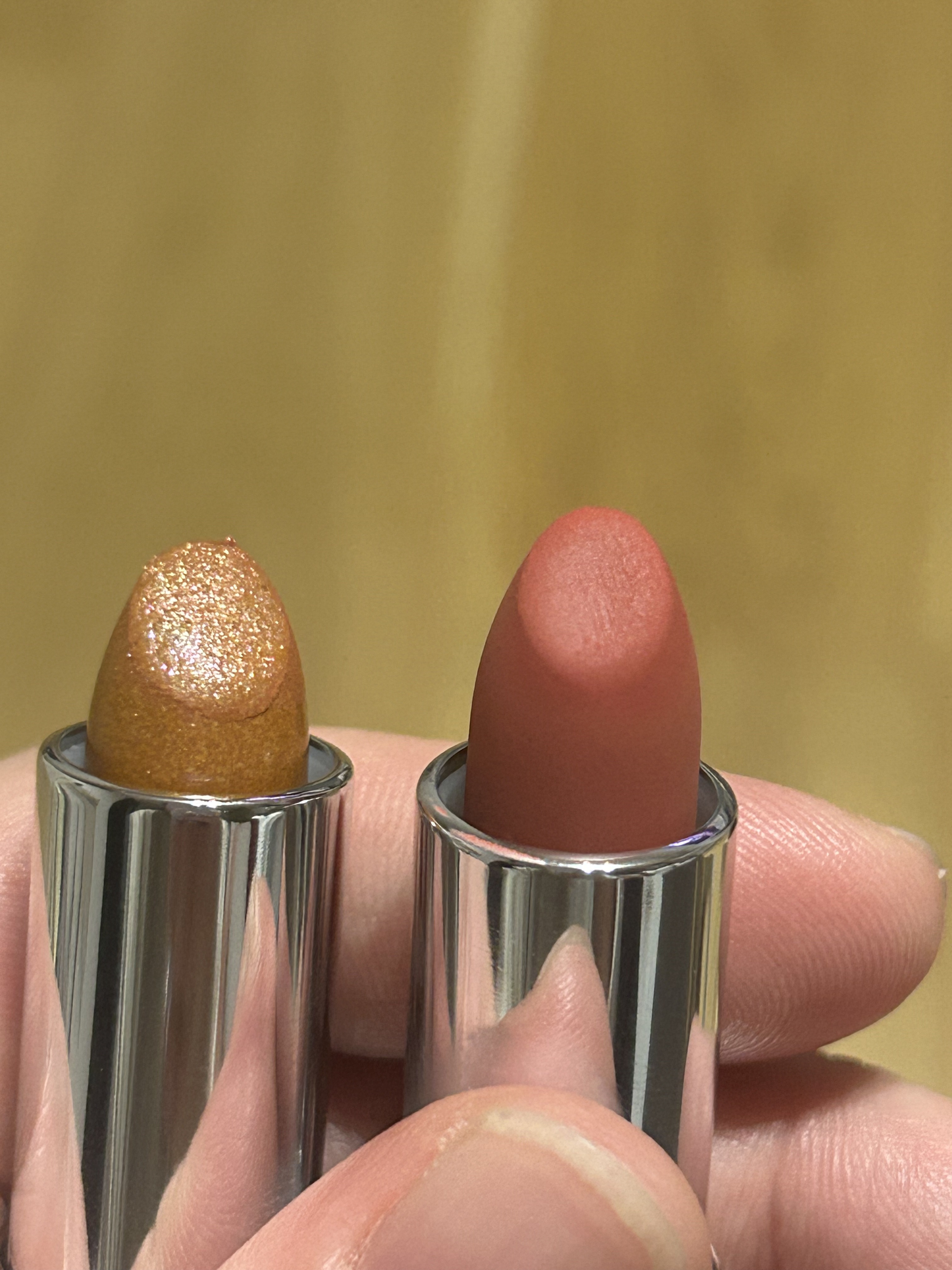 グリッタージュエルリップコレクション シトリンの煌めき/Armuje/口紅を使ったクチコミ（3枚目）