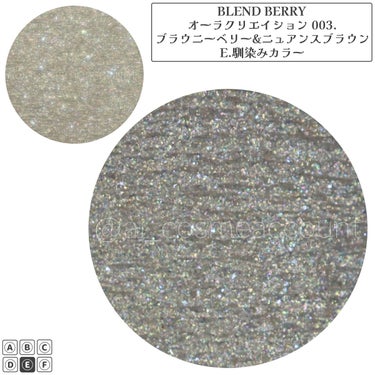 オーラクリエイション/BLEND BERRY/アイシャドウパレットを使ったクチコミ（6枚目）