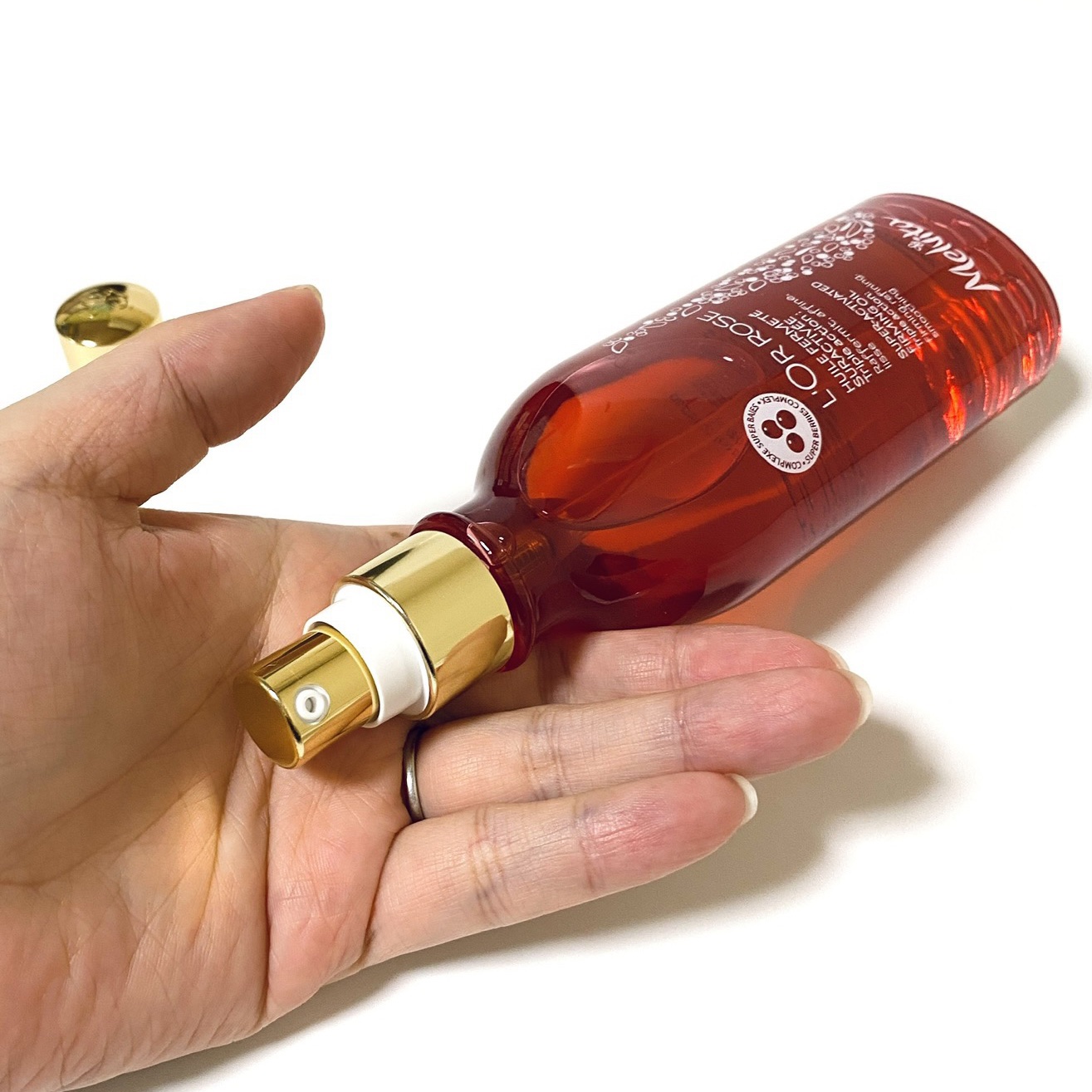 ロルロゼ ピンクフィット ボディオイル/Melvita/ボディオイルを使ったクチコミ（3枚目）