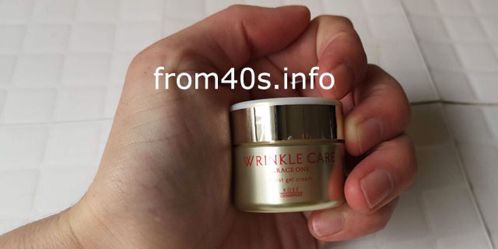 リンクルケア モイストジェルクリーム/グレイスワン/オールインワン化粧品を使ったクチコミ(2枚目)