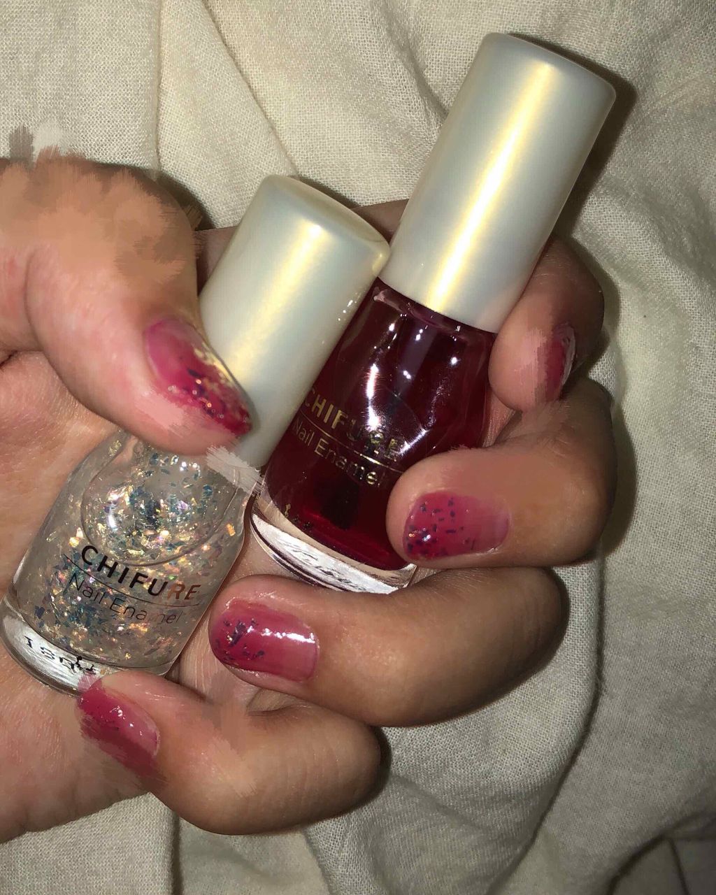 ネイル エナメル/ちふれ/マニキュアを使ったクチコミ(1枚目)