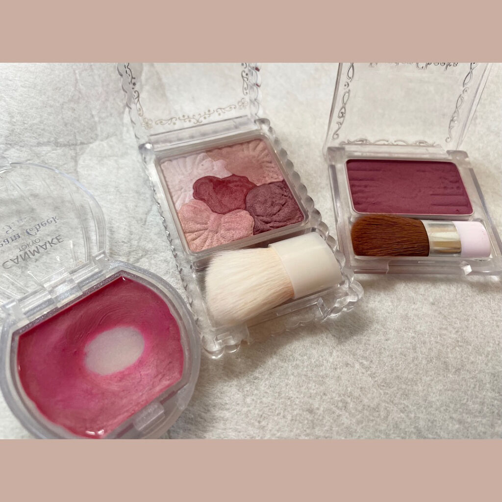 クリームチーク ティント/キャンメイク/ジェル・クリームチークを使ったクチコミ（3枚目）