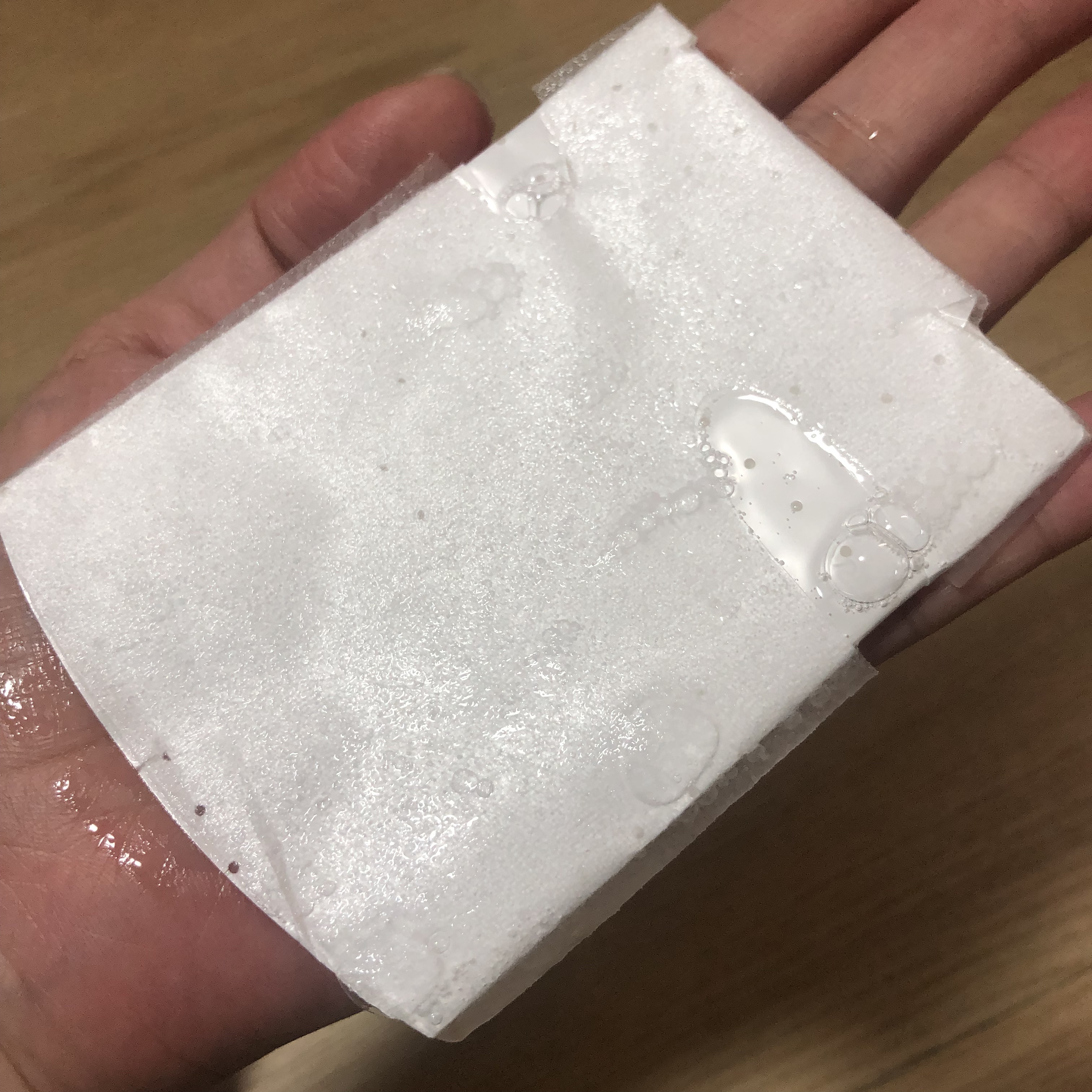 KISO ハイドロキノン マスクのクチコミ「【KISO ハイドロキノン マスク】

@コスメストアで見かけて気になって購入。
ハイドロキノ.....」（2枚目）