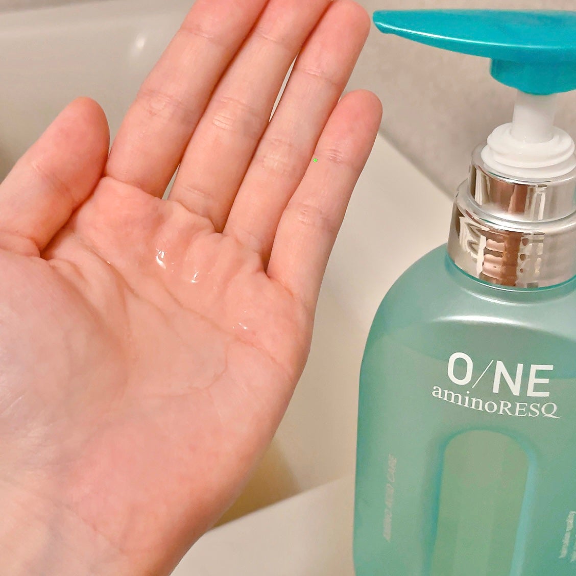 ワン アミノレスキューモイストシャンプー/トリートメント/アミノレスキュー/市販シャンプーを使ったクチコミ(5枚目)