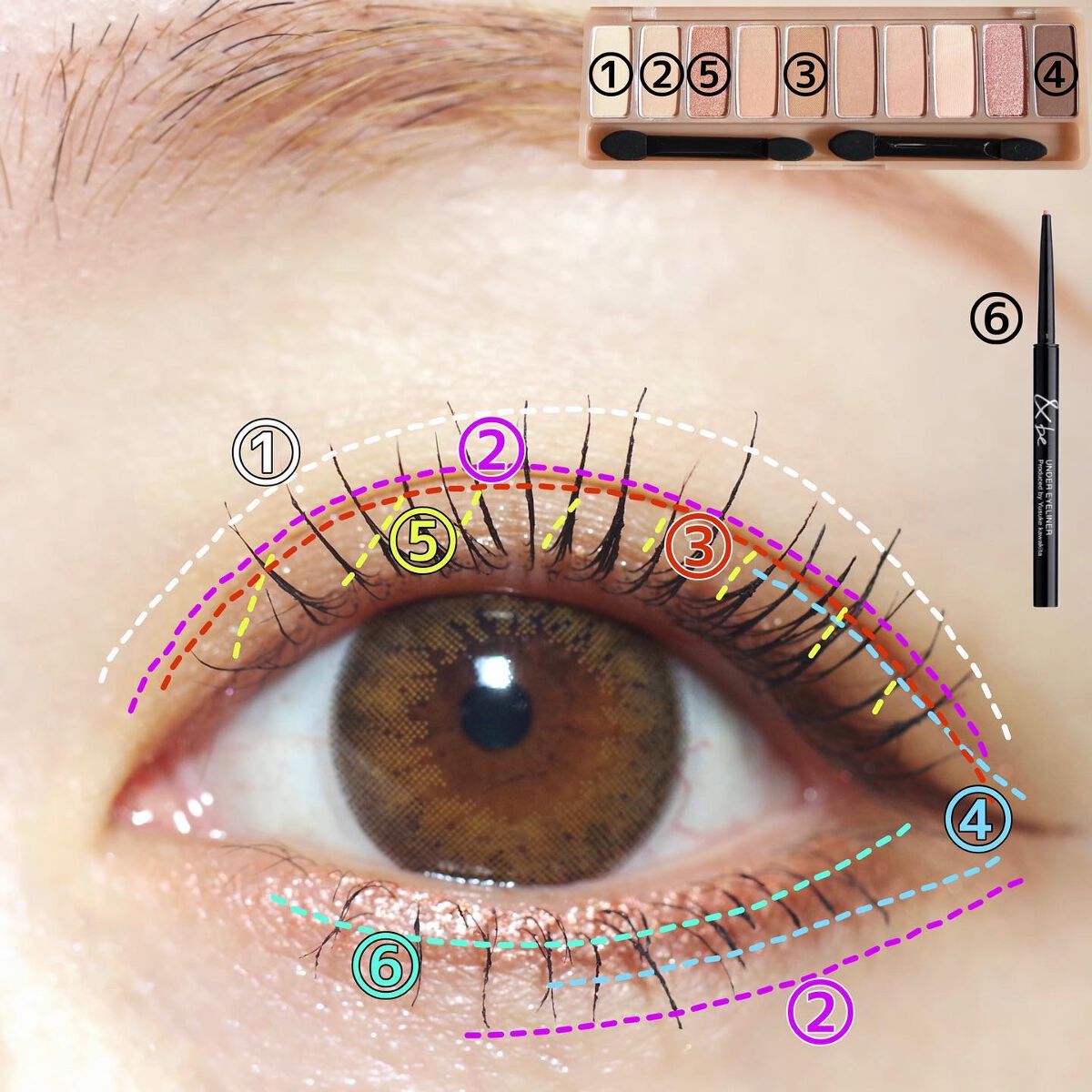 プレイカラー アイシャドウ/ETUDE/アイシャドウパレットを使ったクチコミ(5枚目)