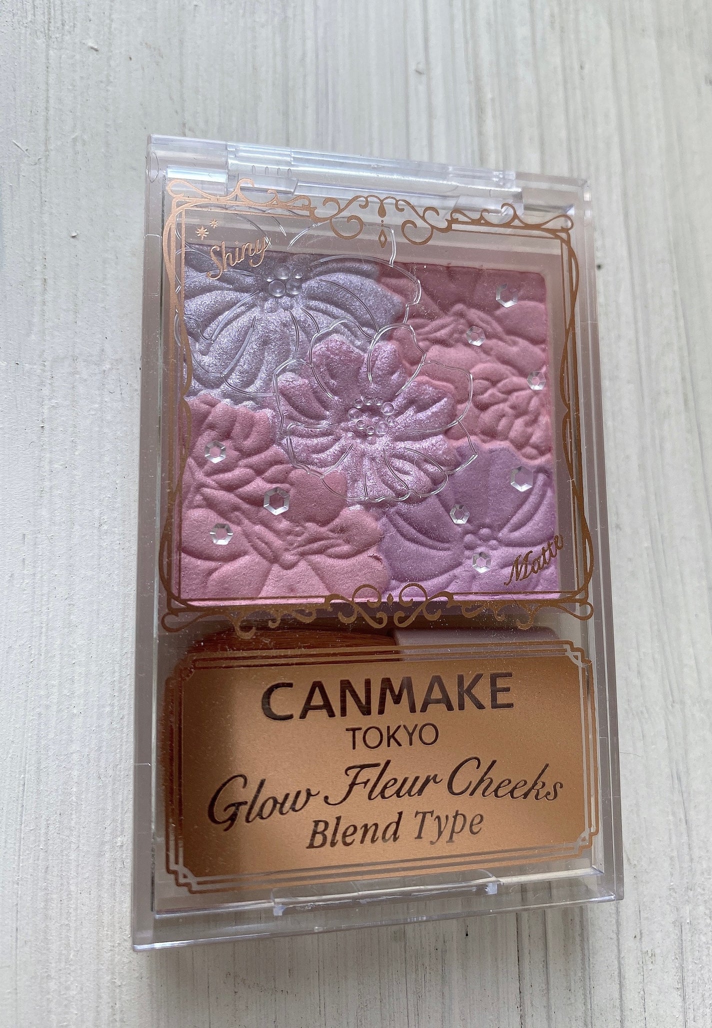 グロウフルールチークス(ブレンドタイプ)/キャンメイク/パウダーチークを使ったクチコミ(1枚目)