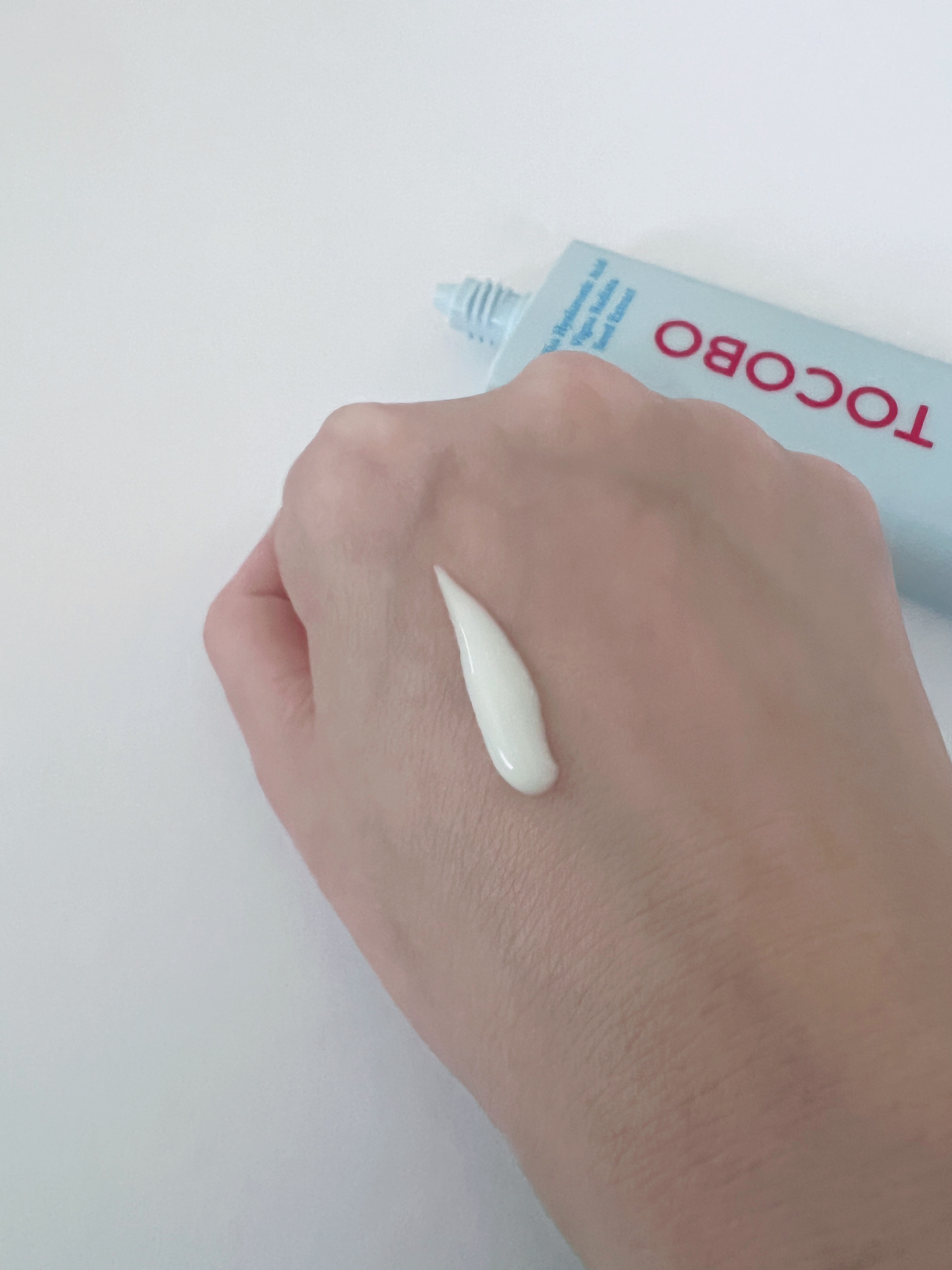 バイオウォータリーサンクリーム/TOCOBO/日焼け止めクリームを使ったクチコミ（3枚目）