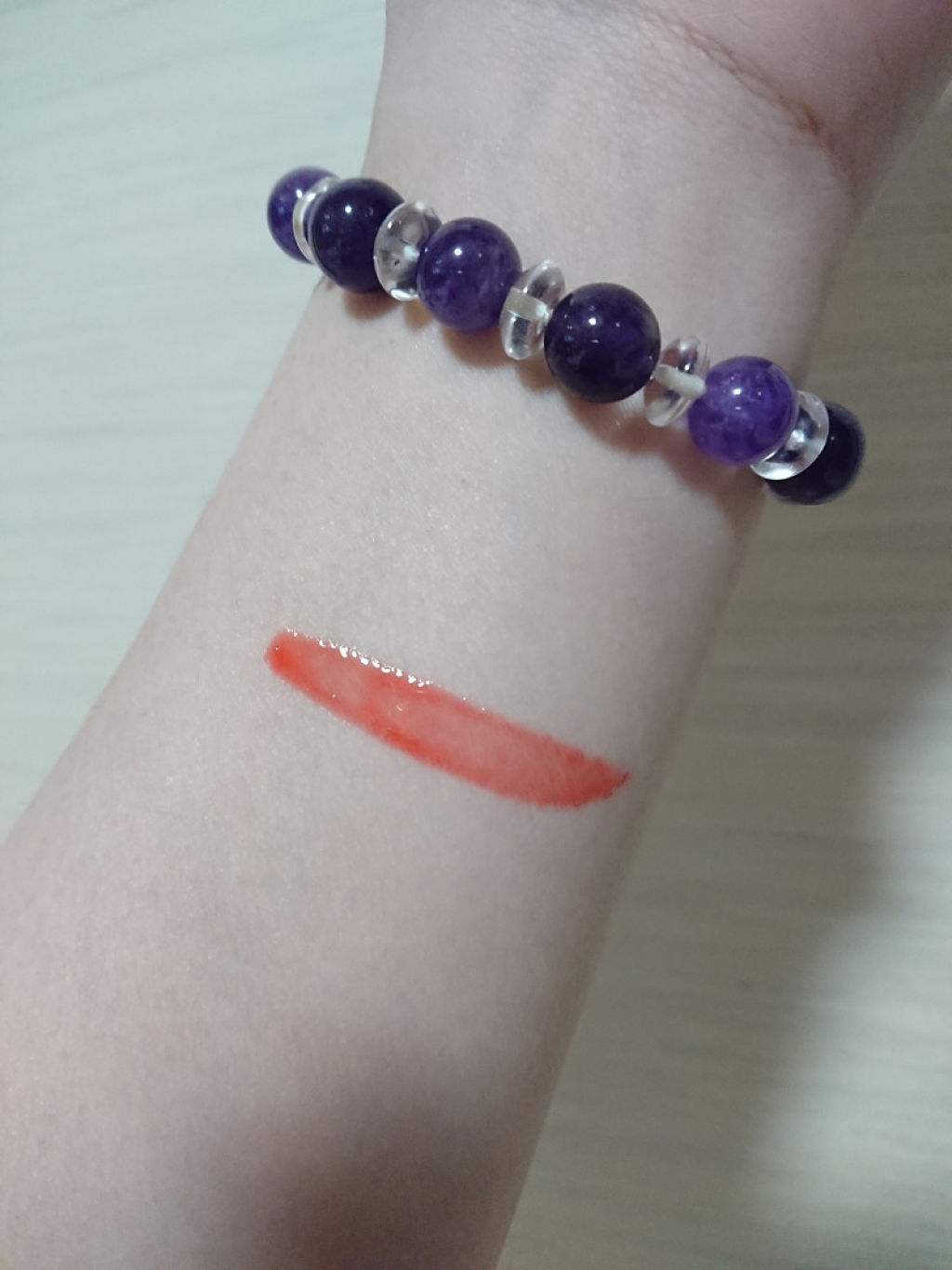 リップグロス ピュアカラー[F1]/DHC/リップグロスを使ったクチコミ（1枚目）