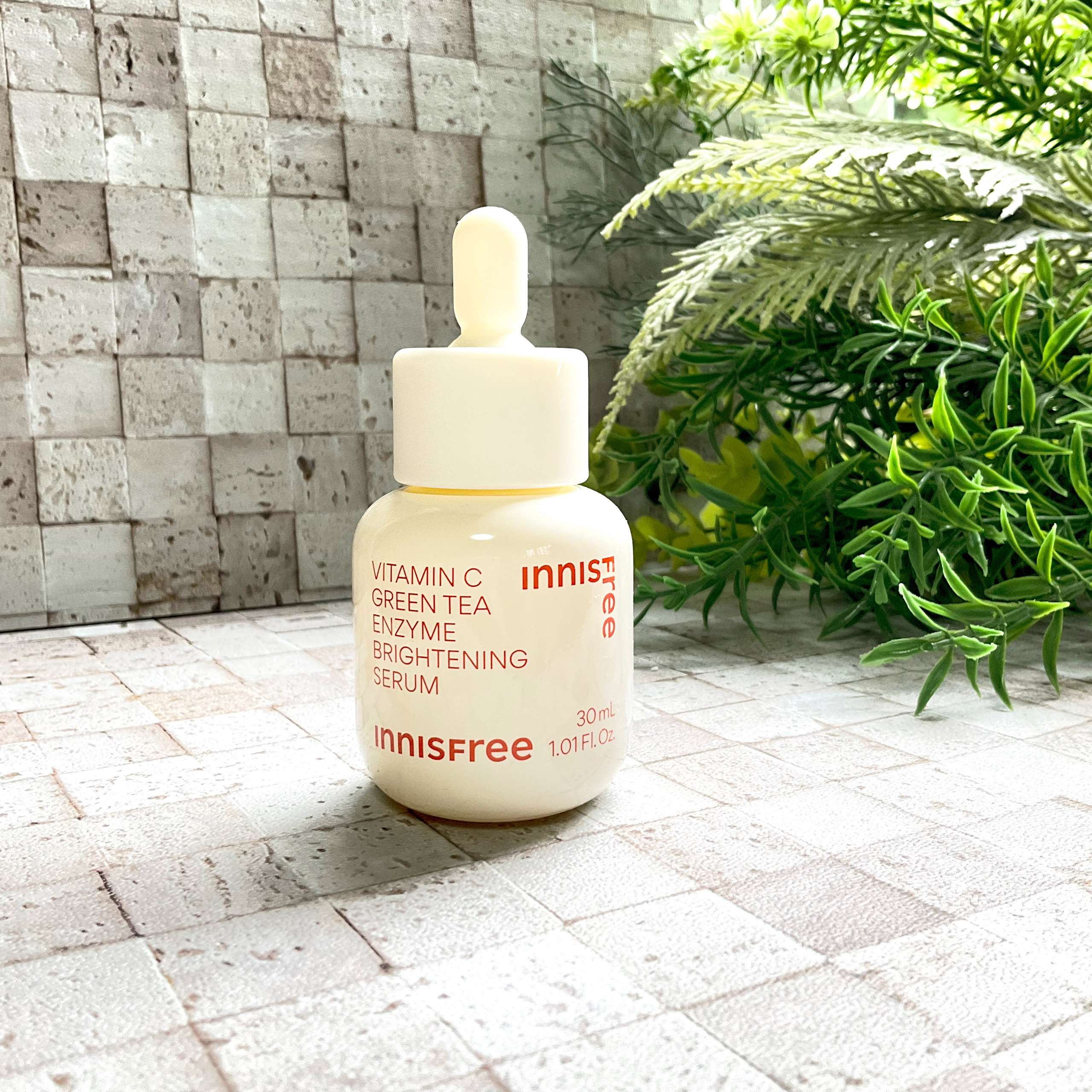 ビタC　グリーンティーエンザイム　ブライト　セラム/innisfree/美容液を使ったクチコミ（1枚目）