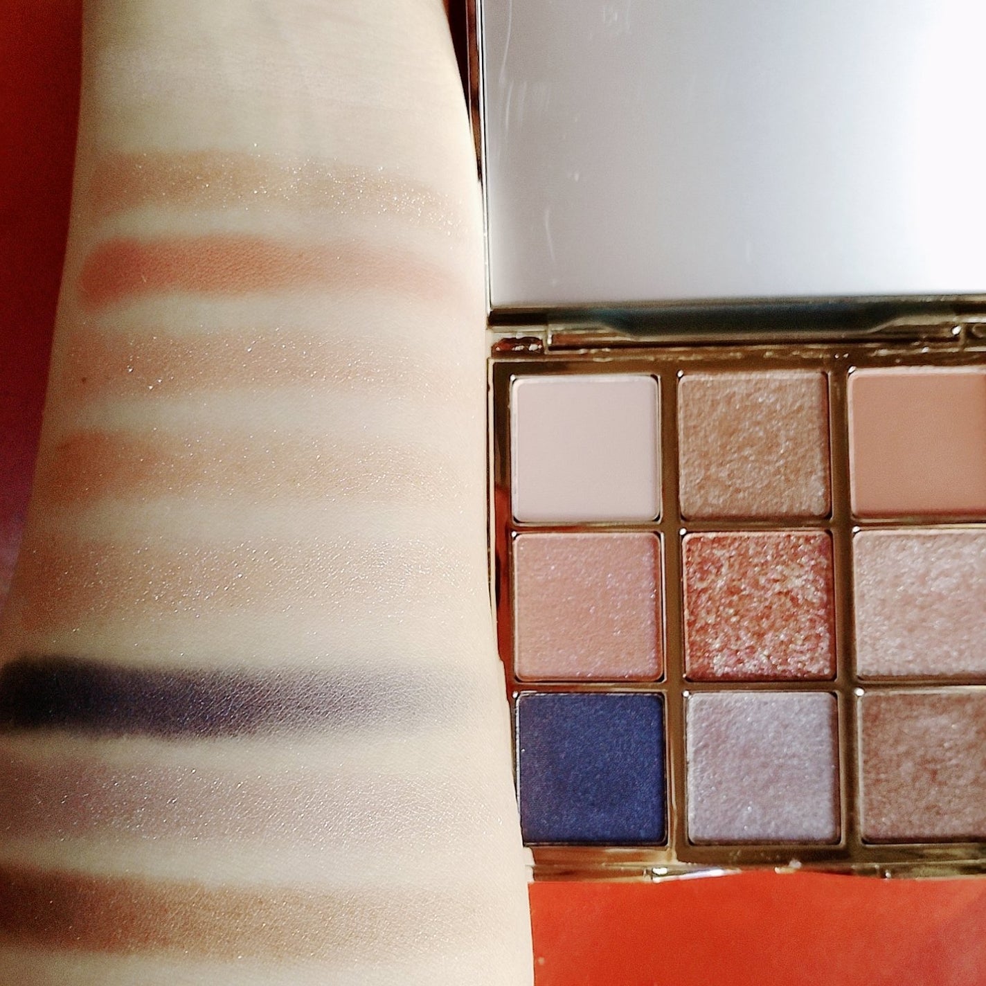 長相思シリーズ 9色アイシャドウパレット/CATKIN/アイシャドウパレットを使ったクチコミ(7枚目)