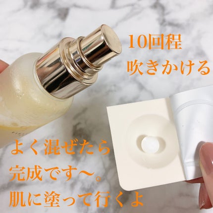 ダルバ ホワイトトリュフファーストスプレーセラム/ダルバ/ミスト状化粧水を使ったクチコミ(5枚目)