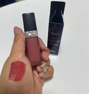 ルージュ ディオール フォーエヴァー リキッド/Dior/口紅を使ったクチコミ（1枚目）