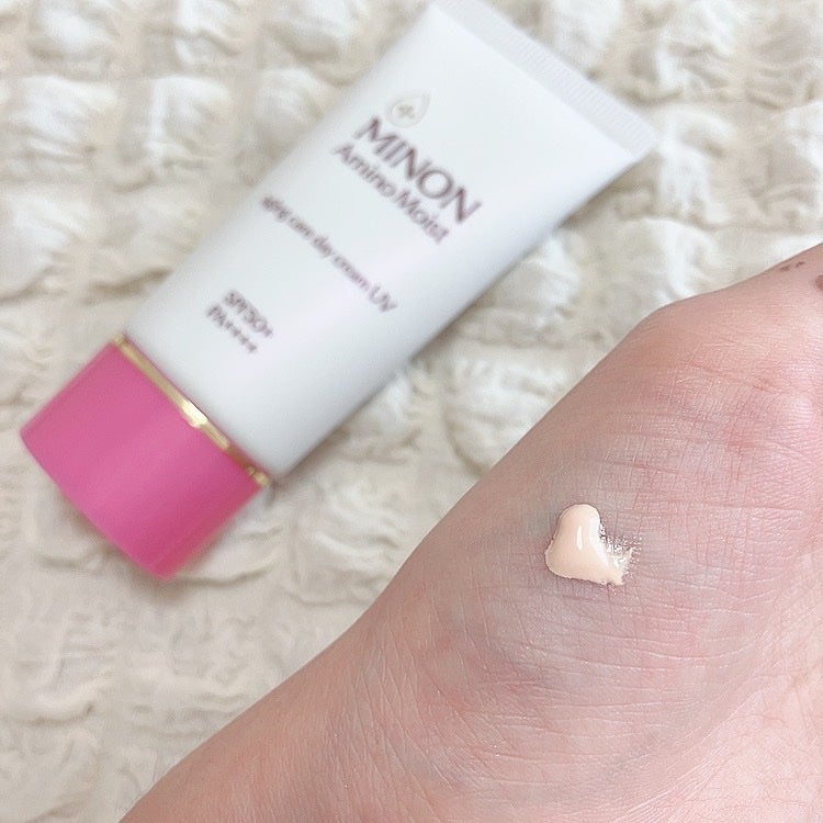 ミノン アミノモイスト エイジングケア デイクリームUV/ミノン/日焼け止めクリームを使ったクチコミ(4枚目)